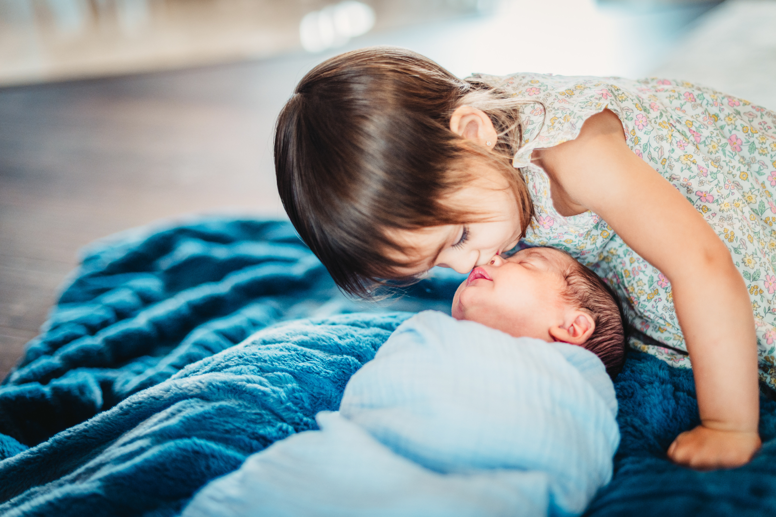 Bébé et sa grande soeur